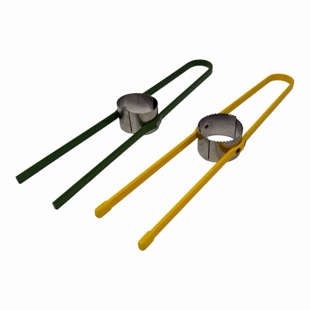 Vintage‎ Metal Corn Cutter / Corn Scraper – Lot Of (2) Yellow & Green